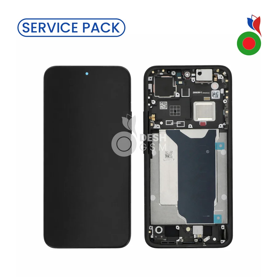 Ecran Complet LCD Mi 15T Pro avec Chassis | NOIR - SERVICE PACK | XIAOMI