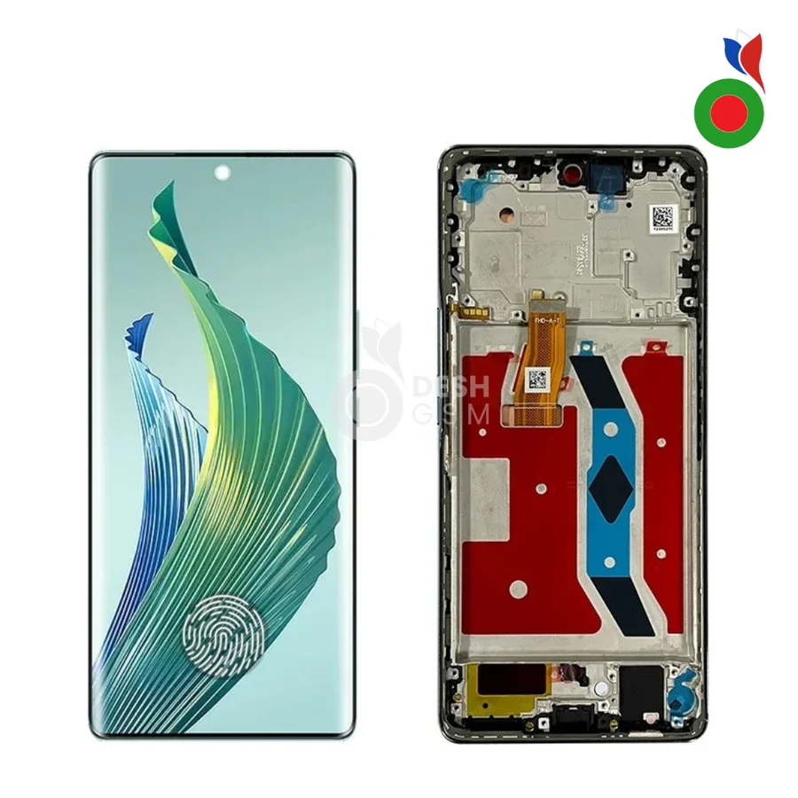 Ecran Complet Honor Magic 5 Lite (NOIR) | X9A 2023 | X40 5G avec Chassis - ORIGINAL | HUAWEI
