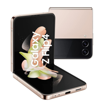 Samsung Galaxy Z Flip4 5G 256 Go - Or (Ecran + Vitre Arrière HS)